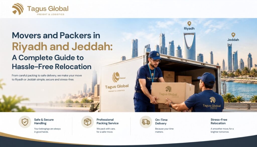 Movers and Packers in Riyadh & Jeddah | Trusted Moving Company
